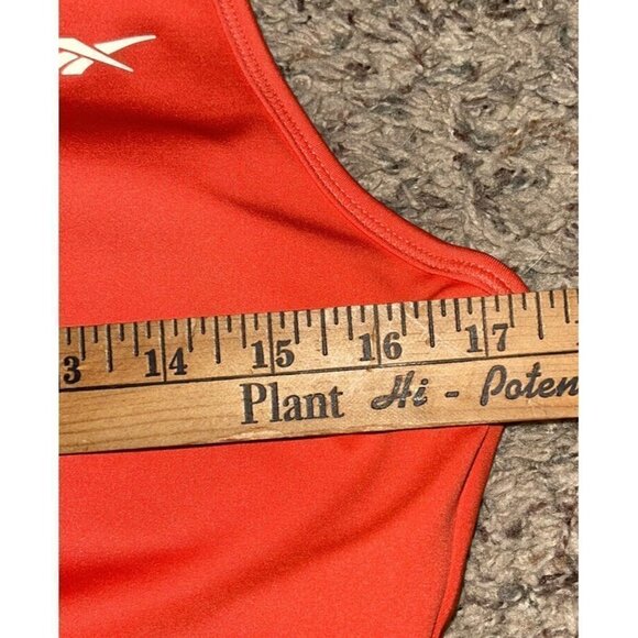 Reebok NWT Plus Size Running Essentials High-Impact Bra Dynamic Orange 1X - Picture 8 of 10